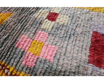 Zuiver wollen Marokkaans Berber halkleed 67 x 356 cm