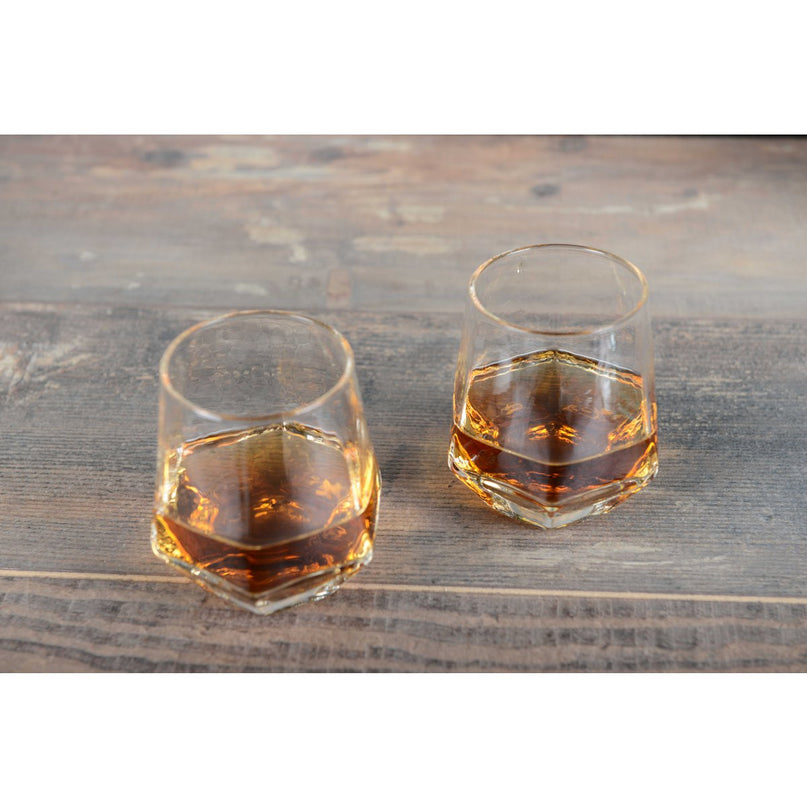 Whisky gefacetteerde bril - veel 2