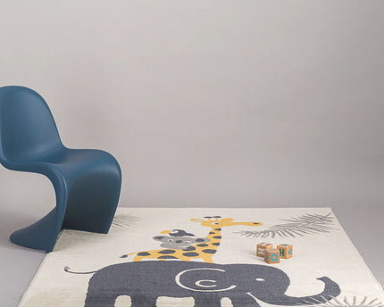 JUNGLE zacht kindervloerkleed