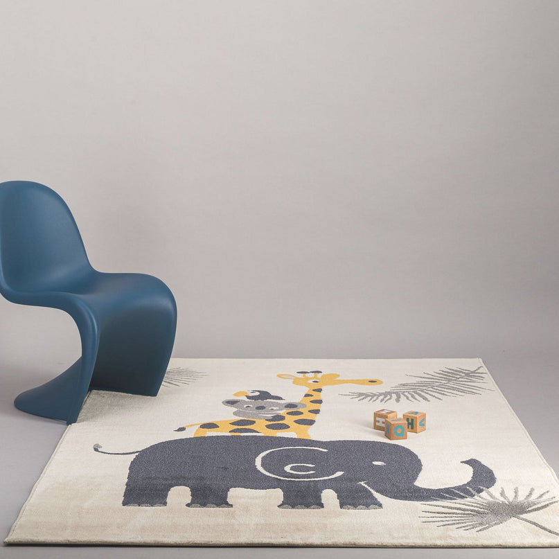 JUNGLE zacht kindervloerkleed