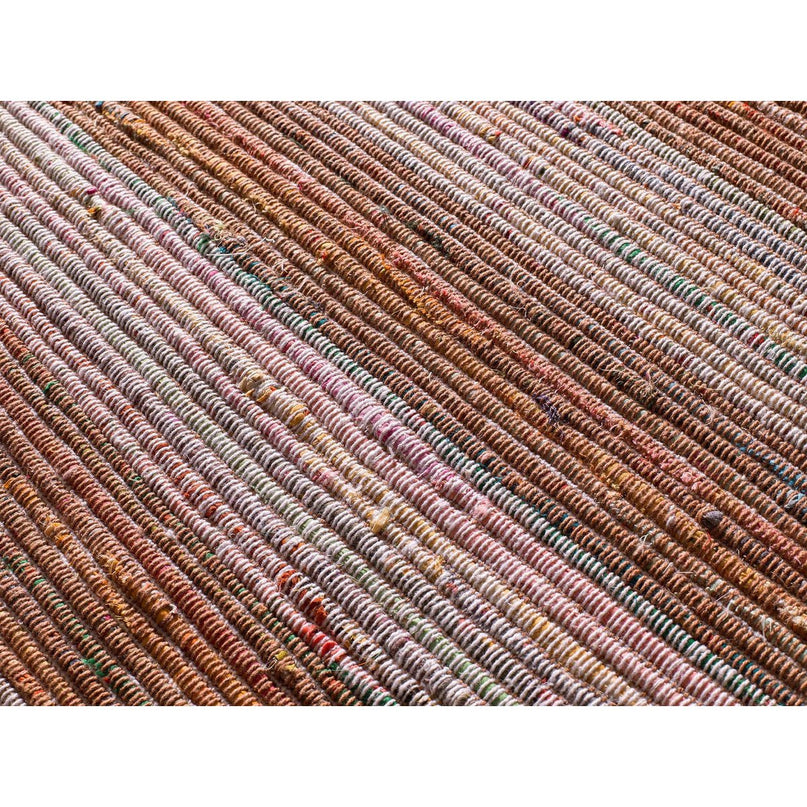 Boheems vloerkleed van gerecycled materiaal CHINDI