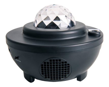 Atmosferische Galaxy LED -projector, decoratieve verlichting gemaakt van plastic, kleurrijke, geïntegreerde LED, voor binnen