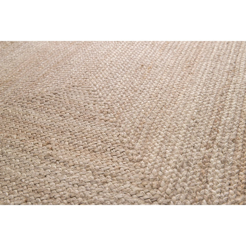 Handgemaakte designermat in Indira Jute