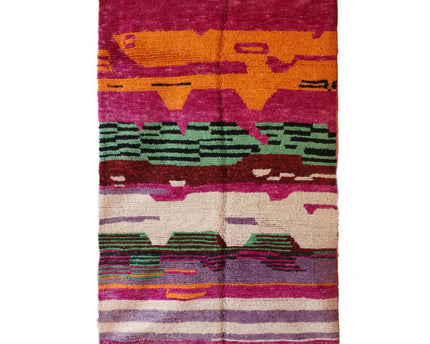 Zuiver wollen Marokkaans Berber-tapijt 174 x 264 cm