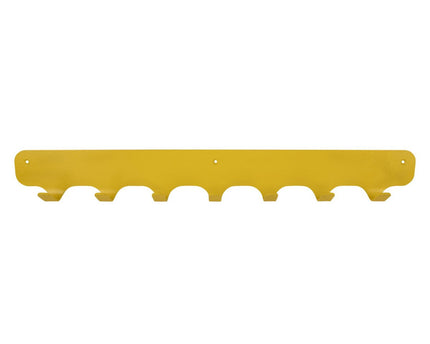 Gorillz Rounded Seven - Wandkapstok - 7 Kapstok Haken - Geel