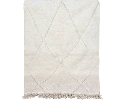 Berber vloerkleed Beni Ouarain zuivere wol 105 x 205 cm