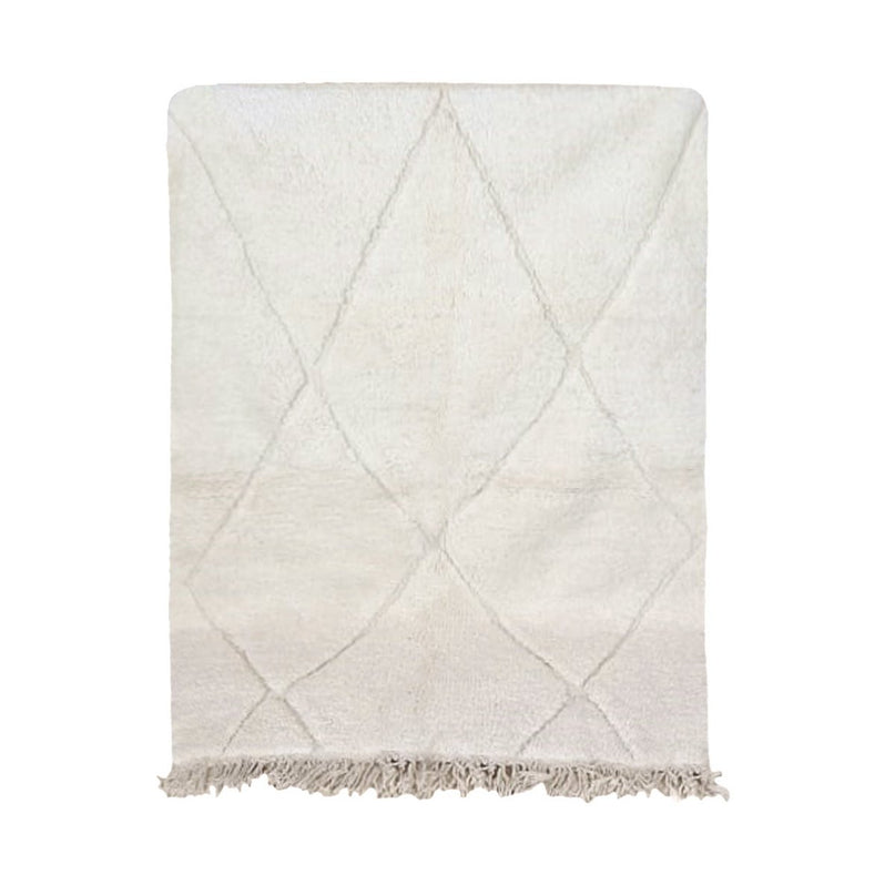 Berber vloerkleed Beni Ouarain zuivere wol 105 x 205 cm