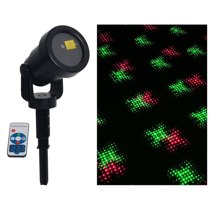 Laser buiten spion met projector, spies gemaakt van plastic, kleurrijk, met geïntegreerde LED, spotlight voor buiten
