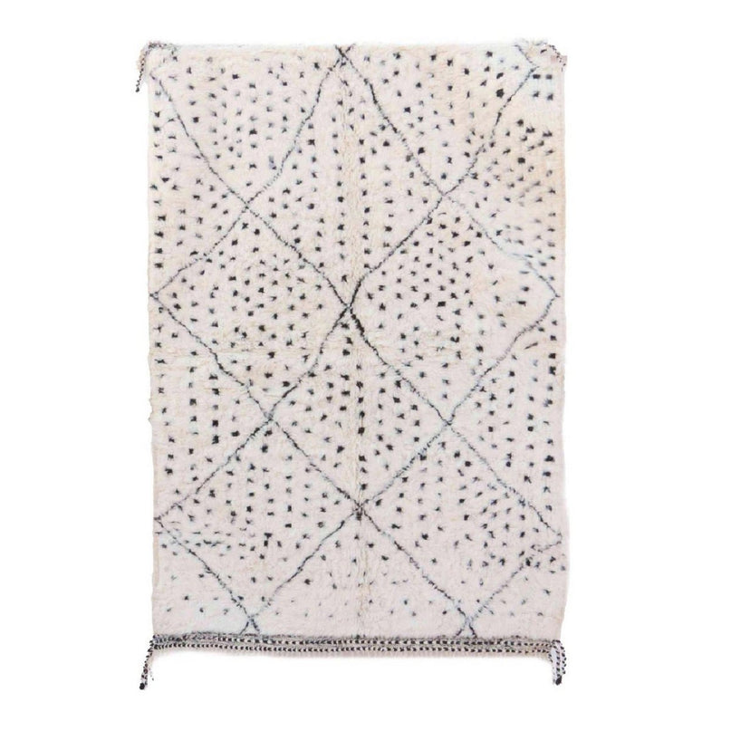 Zuiver wollen Marokkaans Berber-tapijt 158 x 245 cm