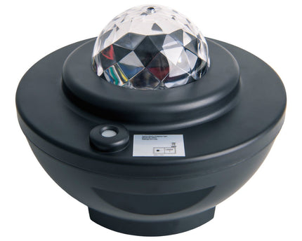 Atmosferische Galaxy LED -projector, decoratieve verlichting gemaakt van plastic, kleurrijke, geïntegreerde LED, voor binnen