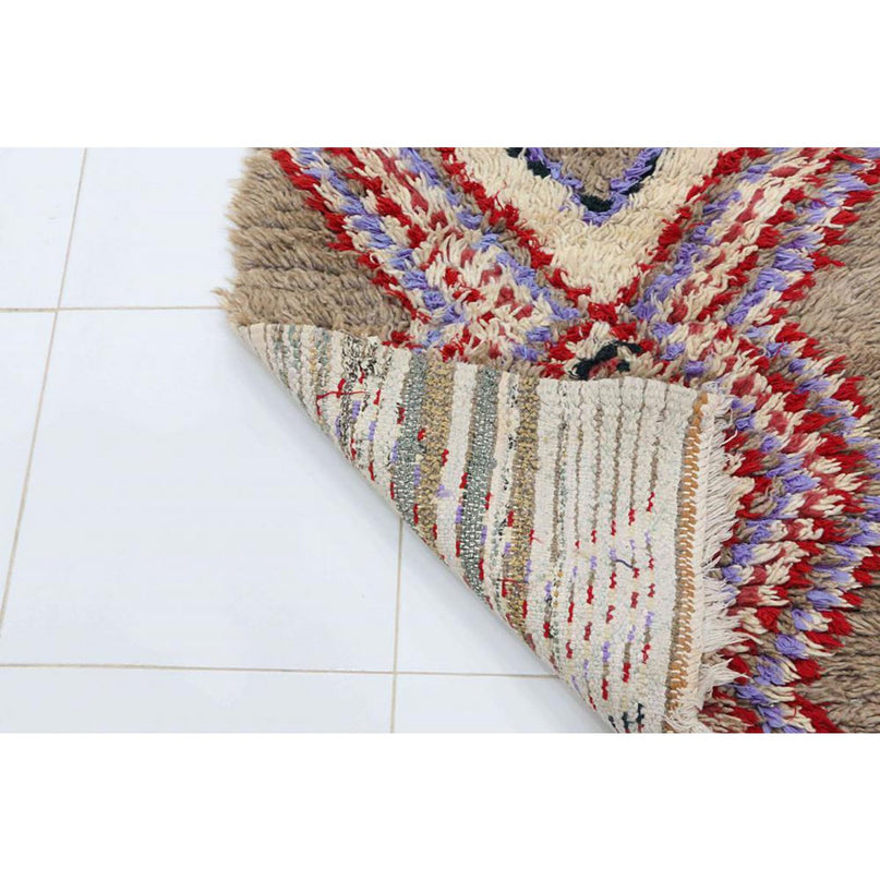 Zuiver wollen Marokkaans Berber halkleed 72 x 190 cm