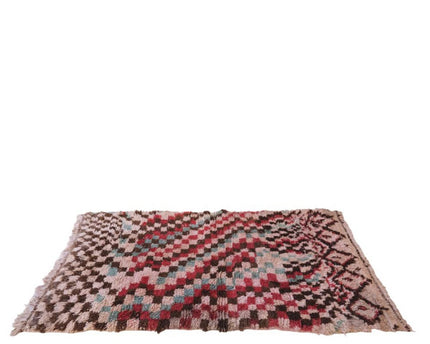Zuiver wollen Marokkaans Berberkleed 110 x 176 cm