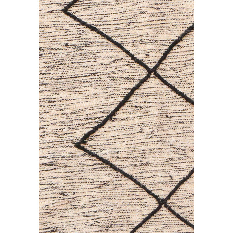 Zuiver wollen Marokkaans Kelim Berber tapijt 85 x 270 cm