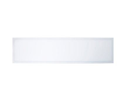 LED -paneel plafondlamp "Nico", functionele metalen plafondlamp en plastic in het wit, met vaste LED's en vele functies, ideaal voor kantoor, oefening of workshop, ca.