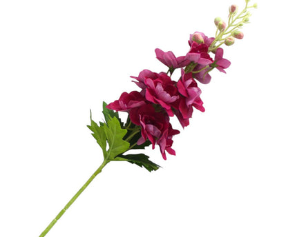 Ridderspoor | Zijden kunstbloem | Lengte 72cm  1pcs