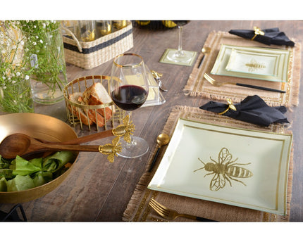 Golden Jute Canvas -tafel