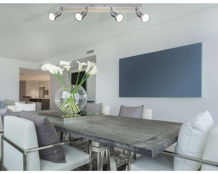4er LED Deckenleuchte "Motril"