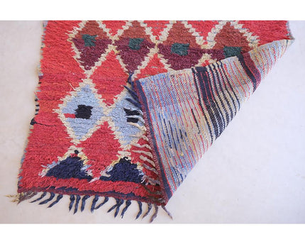 Vintage tribaal Berber halkleed 81 x 352 cm