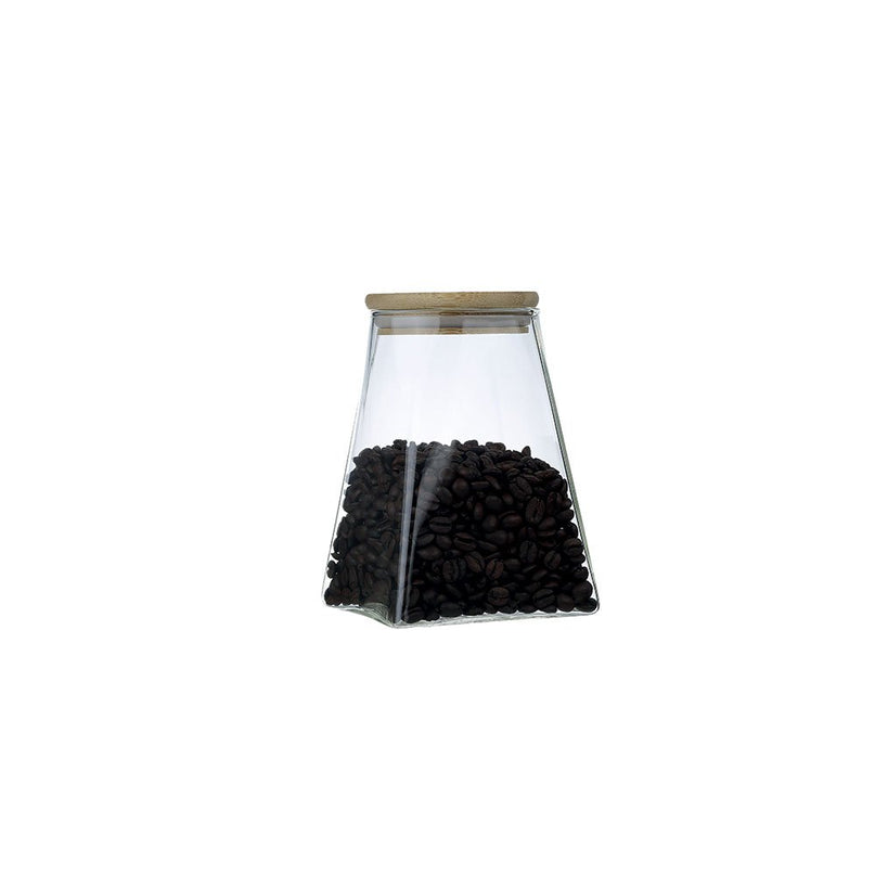 POT DRIEHOEK AVEC COUVERCLE EN BOIS 910ML