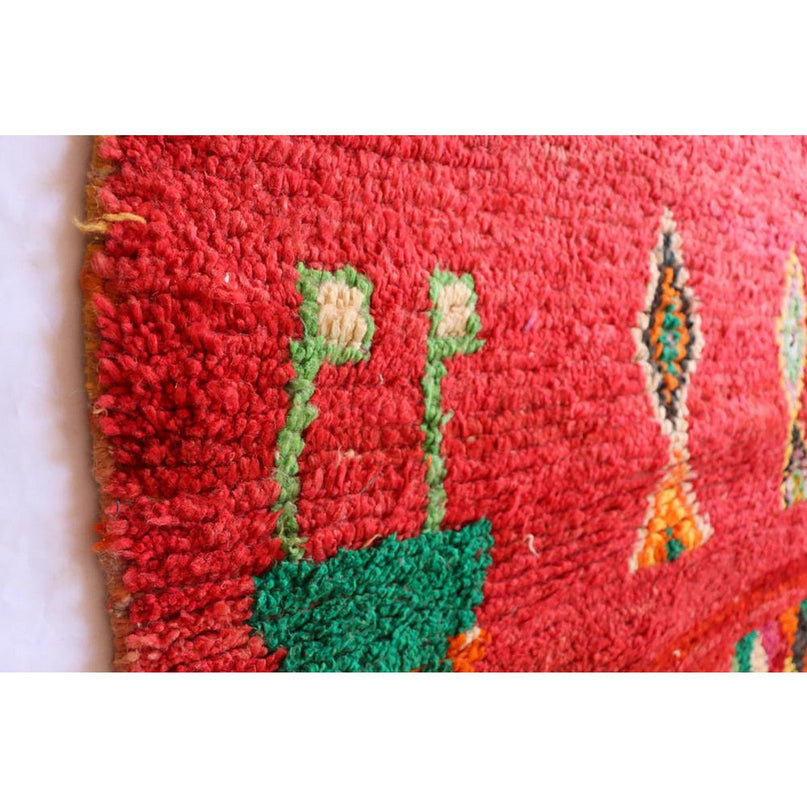 Zuiver wollen Marokkaans Berber-tapijt 177 x 262 cm
