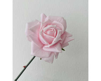 QMF Hand Touch Rose 72cm pink 2PCS