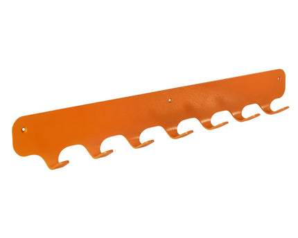 Gorillz Rounded Seven - Wandkapstok - 7 Kapstok Haken - Oranje