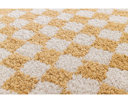 Tapis à poil haut doux en comfortabele CHECKERS
