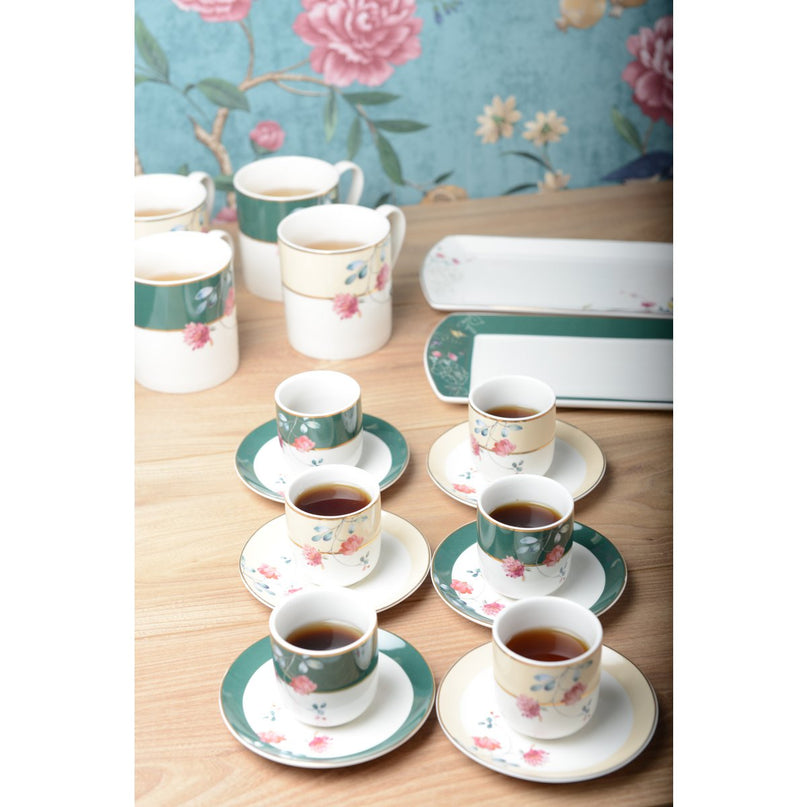 Bloemen koffiekopjes - veel 6