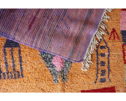 Zuiver wollen Marokkaans Berber-tapijt 151 x 248 cm