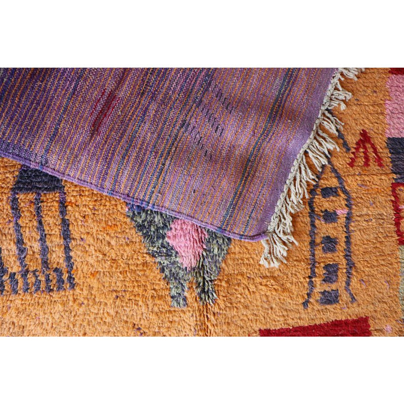Zuiver wollen Marokkaans Berber-tapijt 151 x 248 cm