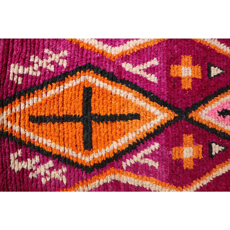 Zuiver wollen Marokkaans Berber halkleed 78 x 507 cm