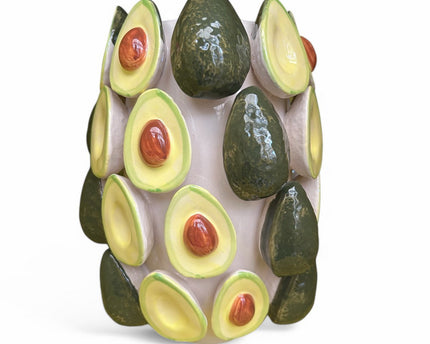 Handgemaakte avocado -vaas