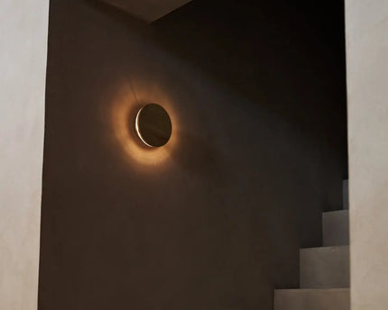 Lou lichtbruine draadloos wandlicht - oplaadbaar en dimbare aanraakregeling - 2700K warm licht