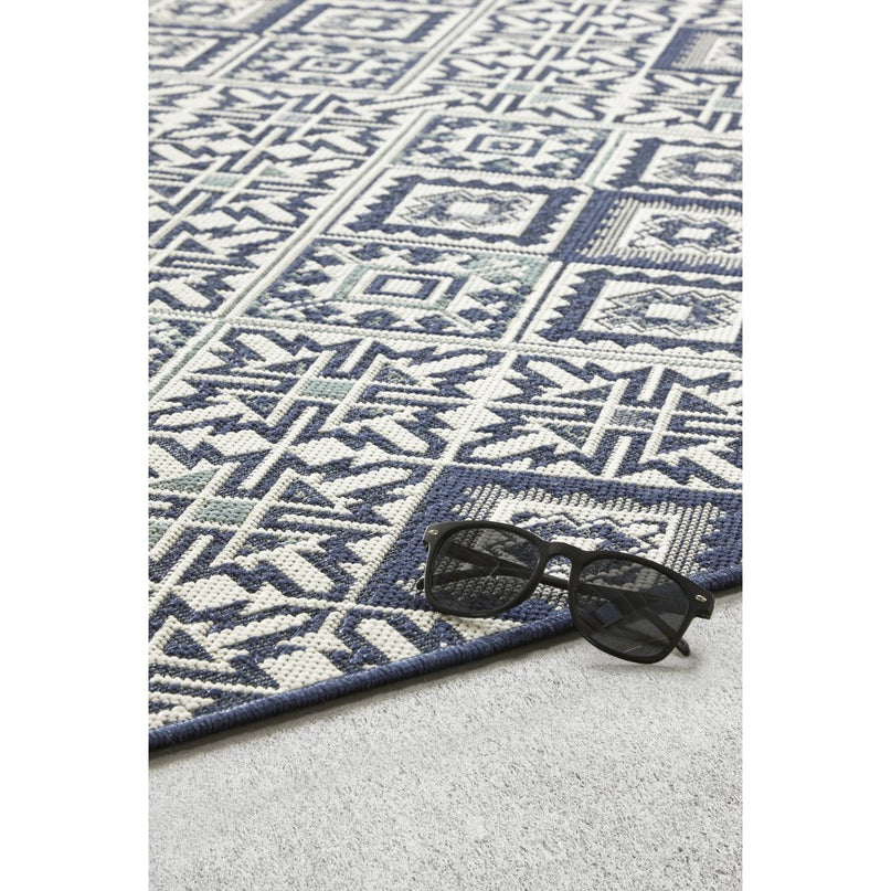 Nazare exterieur interieur grafische tapijt