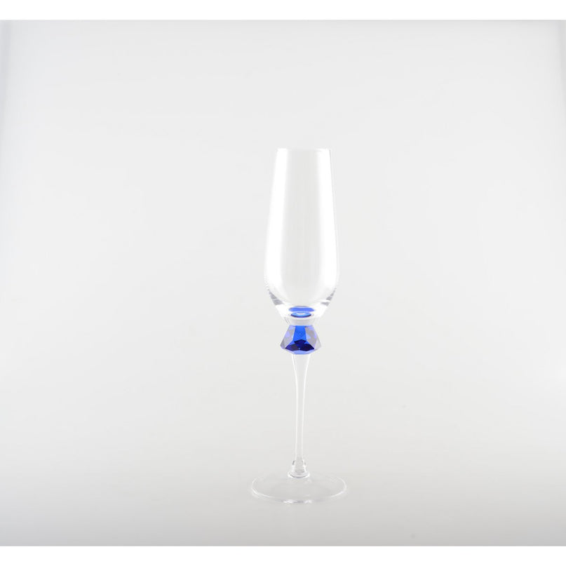 Flutes met 4 -gekleurde diamantvoet - veel van 4