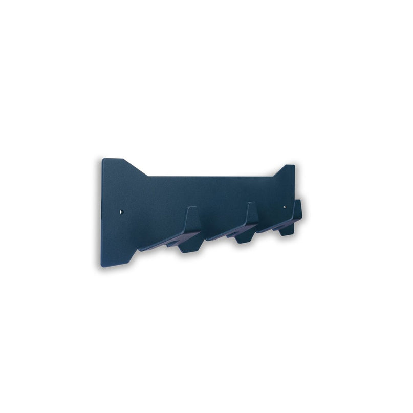 Gorillz Triangle Three - Industrieel Design - Wandkapstok - Blauw