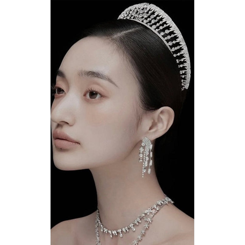 Prinses Koninklijke elegantie kristallen tiara's