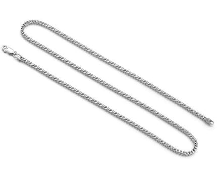 Unisex vossenstaartketting - 2,5 mm breed