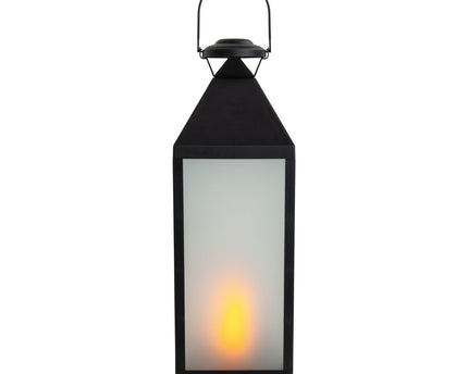 LED Decol Light "Doris" gemaakt van plastic en glas in zwart, geïntegreerde LED, voor binnen