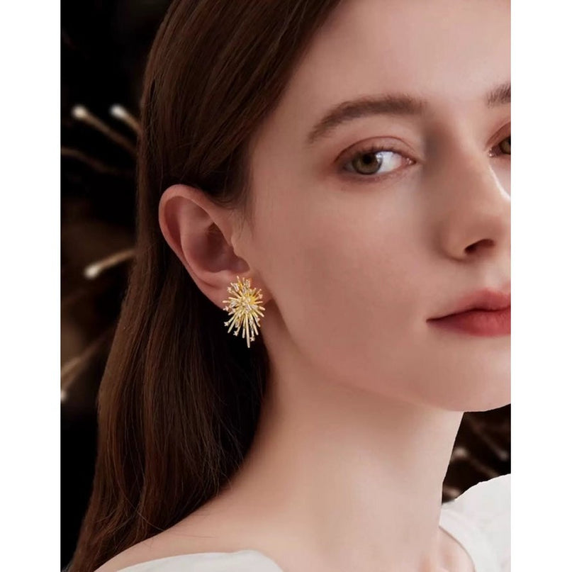 Chique oogverblindende spark oorbellen