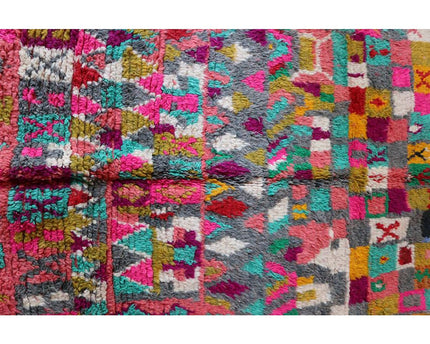 Zuiver wollen Marokkaans Berber-tapijt 139 x 247 cm