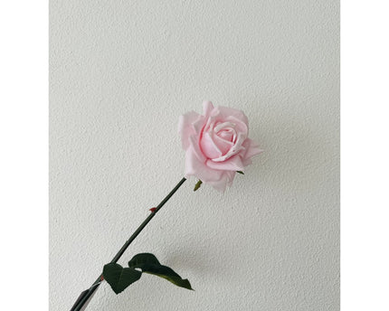 QMF Hand Touch Rose 72cm Light pink 2PCS