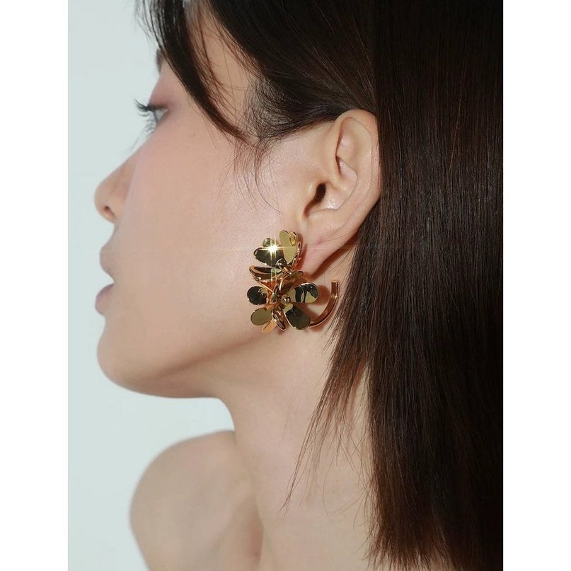 Dynamische levendige bloemblaadjes Hoopoorbellen