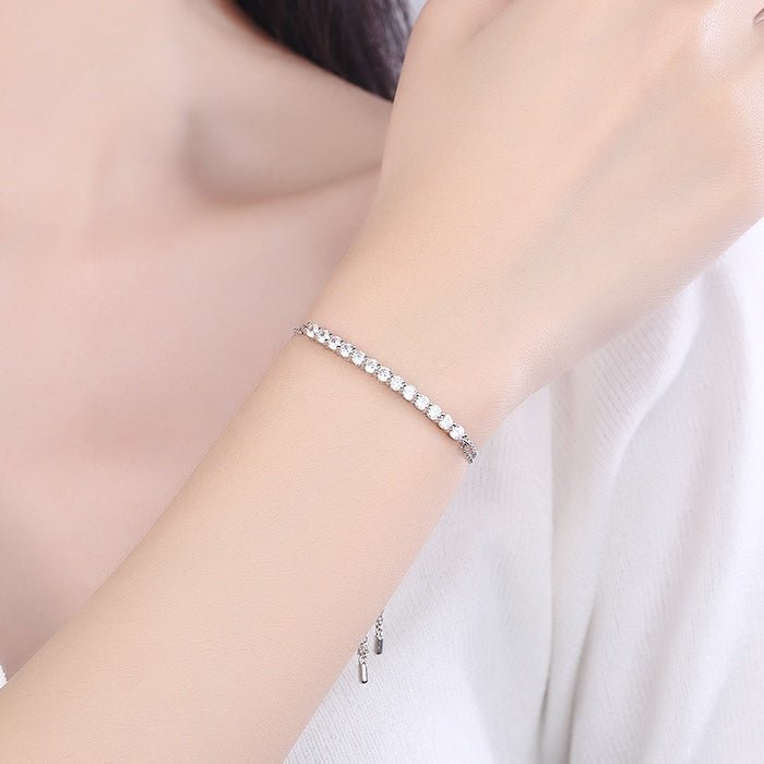 Chique Moissanite Stone Smile armband