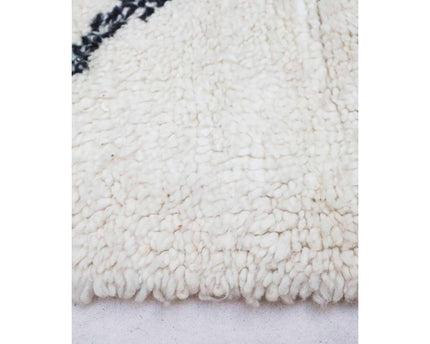 Zuiver wollen Marokkaans Berber-tapijt 160x249 cm