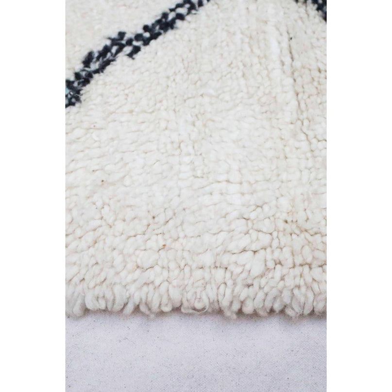 Zuiver wollen Marokkaans Berber-tapijt 160x249 cm