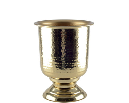Gebouwd met gouden champagne 20x20x25cm