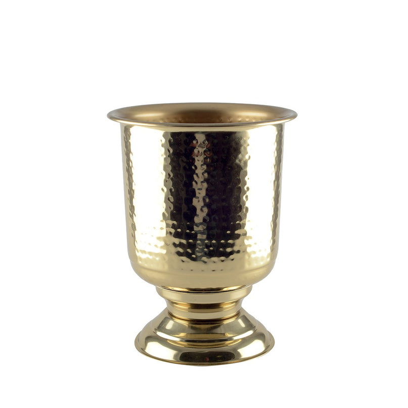 Gebouwd met gouden champagne 20x20x25cm