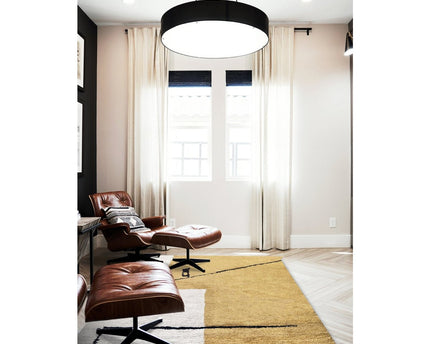 Design vloerkleed met franjes BABEL
