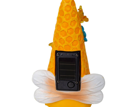 2 Set Deko/Solar Light "Abby", gemaakt van plastic met geïntegreerde LED's, Twilight Sensor, 17 cm hoog